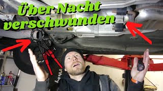 UNFASSBAR  Katalysator über Nacht verschwunden  MB Youngtimer Parts [upl. by Ylloh]