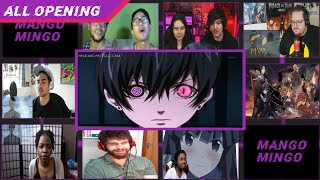 Kuroshitsuji ALL OPENING 13  REACTION MASHUP [upl. by Yrogreg]