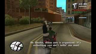 GTA San Andreas  Just Business Big Smoke Mission 4  from the Starter Save  Mission Help [upl. by Batty]