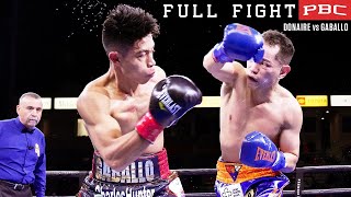 Donaire vs Gaballo FULL FIGHT December 11 2021  PBC on Showtime [upl. by Nalat]