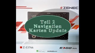 Zenec ZE3766 Teil 2 Karten Update [upl. by Karen]