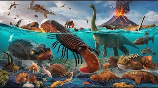 THE FIRST PREHISTORIC ANIMALS  LIFE BEFORE DINOSAURS [upl. by Shepherd]