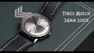 Timex Marlin 34 mm Silver │Review in 2023 [upl. by Halimaj]