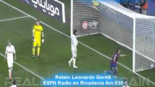 Barcelona vs Real Madrid 22 Cuartos de Final Vuelta Copa del rey 201112 Los goles [upl. by Enenstein22]