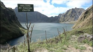 Pinatubo volcano trekking tour Luzon  Philippines [upl. by Adnilema552]