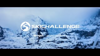 Ski Challenge goes Wengen  Lauberhorn Race Experience [upl. by Combes778]