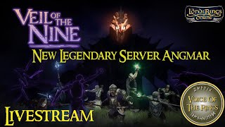 LOTRO NEW Legendary Server Angmar Leveling  Part 3  FIXED LAG 64bit  🔴Livestream  1440p 2k [upl. by Rouvin]