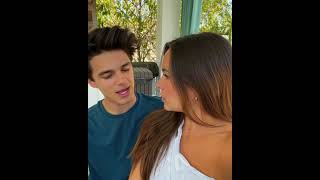 Brent and Pierson kiss😳 Funny Video💋 [upl. by Nnayelhsa]