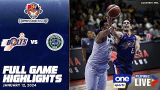 Meralco Bolts vs Terrafirma Dyip highlights  PBA Season 48 Commissioner’s Cup  Jan 12 2024 [upl. by Tiler]