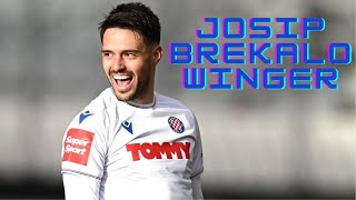 Josip Brekalo  HNK Hajduk Split  Great Performance in the 20232024 Season [upl. by Oniram]