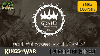 Kings of War Tournament Report  Northern Kings 2024 [upl. by Lambard]