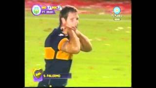 Gol de Palermo a Independiente 2010 [upl. by Anikes]