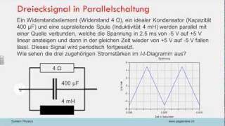 Dreiecksignal über R C und L [upl. by Garcia]