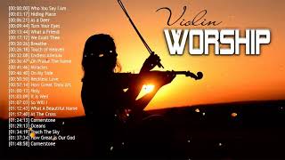 Morning Hillsong Violin amp Cello Instrumental Worship Music🙏Soaking Instrumental Christian Music [upl. by Jsandye]