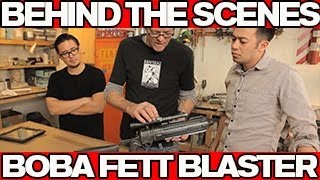 Behind the Scenes  BUILDING THE STAR WARS BOBA FETT BLASTER [upl. by Ahsilet]