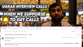 UGRAD Interview Emails and Calls  Be Ready [upl. by Siuraj]