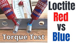 The Honest TRUTH  How Much Stronger is Loctite Red than Loctite Blue [upl. by Ullman195]