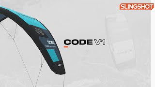 2023 Slingshot Kiteboarding  Code V1 Kite [upl. by Enreval]