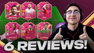 RUBEN NEVES CARVAJAL GABRIEL JESUS DIEGO CARLOS SANCHO Y AL OWAIRAN â­ REVIEW SĂ‰XTUPLE  FIFA 23 [upl. by Olimreh655]