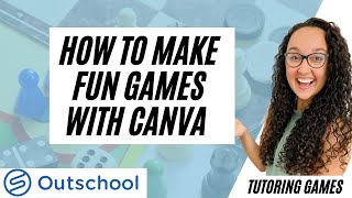 OUTSCHOOL TUTORING CLASSES HOW TO MAKE FUN GAMES USING CANVA Walkthrough [upl. by Burne600]