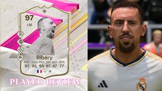 IMPRESSED😍 97 FUTTIES ICON Ribery Player review  EA FC 24 [upl. by Suirradal211]