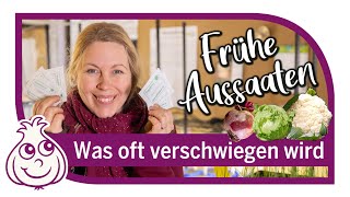 Frühe Aussaat im Januar • Was ist zu beachten um Misserfolge zu vermeiden [upl. by Nwahsat]