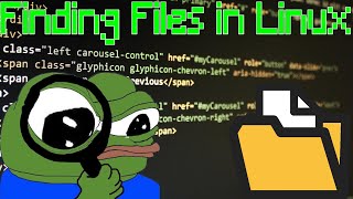 How to Find Files in Linux On the Terminal [upl. by Ardnayek]