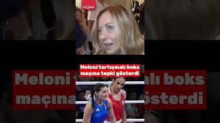 İtalya Başbakanı Meloni olimpiyatlardaki tartışmalara dahil oldu shorts gündem meloni [upl. by Grimaldi286]