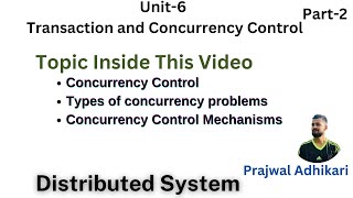 Concurrency Control  Types of Concurrency Problems  Concurrency Control Mechanisms [upl. by Smaoht]