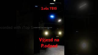 Naše jednotka vyjela k požáru s 2vozem [upl. by Verina843]