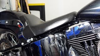 LePera Bare bones seat Install LIKE A PRO amp My cousin Rufus [upl. by Amaj]