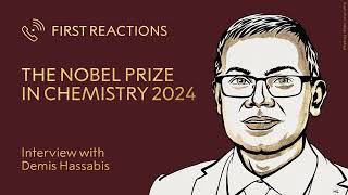 First Reactions  Demis Hassabis Nobel Prize in Chemistry 2024  Telephone interview [upl. by Faxon386]