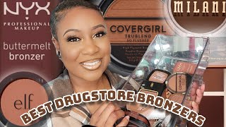 Best Drugstore BRONZERS For Dark Skin 2024 [upl. by Stock]