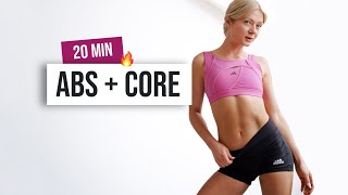 20 MIN Daily Abs Workout At Home  Total Core No Equipment No Repeat Exercises [upl. by Alwyn962]