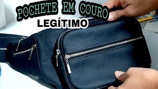 COMO FAZER POCHETE DE COURO LEGÍTIMO  PASSO A PASSO [upl. by Roth172]