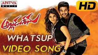 Whatsup Antu Full Video Song  Alludu Seenu Video Songs  Sai SrinivasSamantha [upl. by Aerdnaz777]