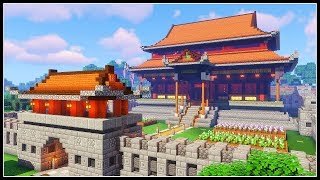 Chinese Palace  Minecraft Timelapse [upl. by Voss]