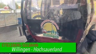 EttelsbergSeilbahn Willingen  Hochsauerland [upl. by Liryc]