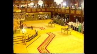 Istiadat Pertabalan Seri Paduka Baginda Yang diPertuan Agong Ke12  Part 4 [upl. by Papagena759]