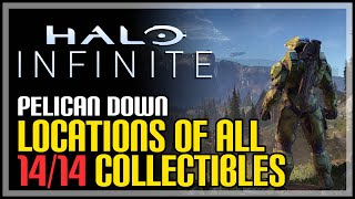 Pelican Down All Collectibles Halo Infinite [upl. by Brittne]