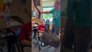 Shriners has made my Halloween costume for the last 4 years They are the best wheelchaircostume [upl. by Airetal]