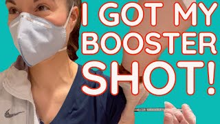 I Got My Booster Shot COVID 19 Vaccine Third Dose Experience Vlog PfizerBioNTech [upl. by Nosylla]