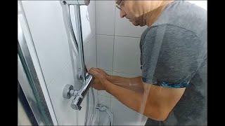 1 Mischarmatur Dusche Reinigen Entkalken abmontieren der Grohe Mischbatterie [upl. by Oflodur]