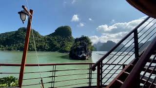 An overnight on Peony cruise Halong bay [upl. by Aiekram]