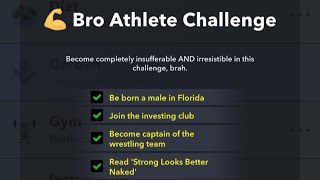 How to complete the Bitlife Bro Athlete Challenge [upl. by Clayborn]