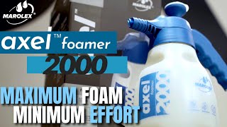 Foam Cleaning made Easy Marolex Foamer Axel for Effortless Car Cleaning viral video shorts [upl. by Noll]