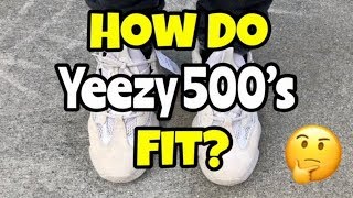 How do Yeezy 500 fit [upl. by Attela]