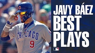 Javier Báezs Top Plays of 2019  Javy Báez Cubs Highlights [upl. by Vachell]