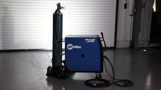 Miller Welding Millermatic 252 Mig Wire Welder [upl. by Medardas614]