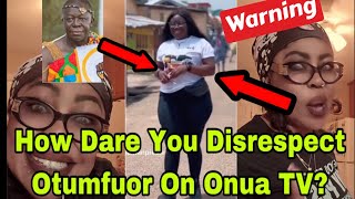 BREAKING AFIA SCHWARZENEGGER WRNING TO AFIA POKUA OVER ASANTEHENE STATEMENT ON ONUA TV🔥 [upl. by Anuala23]